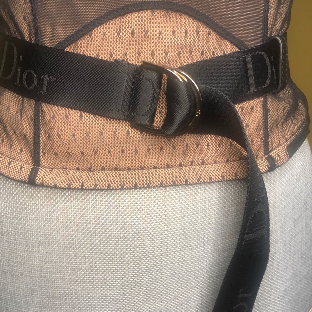 Vintage Dior Logo Belt Strap
